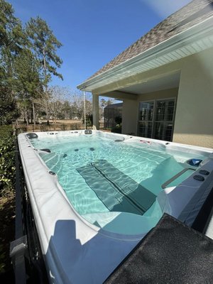 Swim Spa - Vita Swim Spa delivery. Swim Spa - Vita Swim Spa delivery.