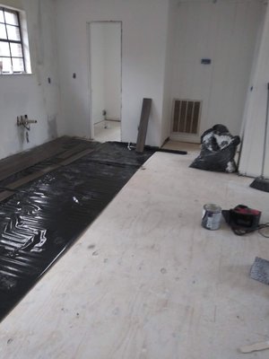 remodle a entire job start finish - this was a old brick house been ate by termites so we remodled entire house