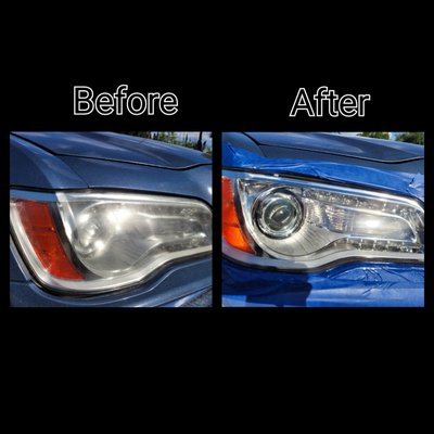 Headlights Restoration - Todays Customer's headlight was scratched as you can see in the pictures. If not only do you have damaged headlights from the sun but scratches aswell, we got you covered. Send a message to my cell or DM me here to set up an appointment to reserve you day and time to get those bad boys looking brand new:) Headlights Restoration - Todays Customer's headlight was scratched as you can see in the pictures. If not only do you have damaged headlights from the sun but scratches aswell, we got you covered. Send a message to my cell or DM me here to set up an appointment to reserve you day and time to get those bad boys looking brand new:)