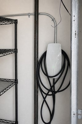 Tesla Wall Connector Installation for Home Charging - Make charging part of your routine—not another stop on your way home.
LHP Electrical installed this Tesla Wall Connector in a residential garage, with wall-mounted equipment and surface-mounted metal conduit routed through the existing space.
Thinking about EV charging at home? Message LHP Electrical on Yelp to discuss your parking layout, electrical panel capacity, and charging needs. Tesla Wall Connector Installation for Home Charging - Make charging part of your routine—not another stop on your way home.
LHP Electrical installed this Tesla Wall Connector in a residential garage, with wall-mounted equipment and surface-mounted metal conduit routed through the existing space.
Thinking about EV charging at home? Message LHP Electrical on Yelp to discuss your parking layout, electrical panel capacity, and charging needs.