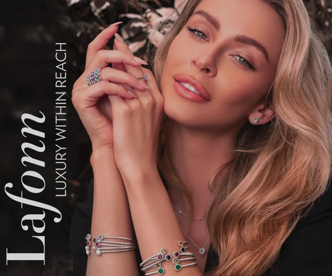 Lafonn - Lafonn is a design house and manufacturer that creates works of art.
Expertly crafted in sterling silver bonded with platinum, yellow, or rose-gold, and handset with the world’s finest simulated diamonds, genuine gemstones, and lab created gemstones, every Lafonn piece is coveted for its exceptional brilliance and fire. Lafonn - Lafonn is a design house and manufacturer that creates works of art.
Expertly crafted in sterling silver bonded with platinum, yellow, or rose-gold, and handset with the world’s finest simulated diamonds, genuine gemstones, and lab created gemstones, every Lafonn piece is coveted for its exceptional brilliance and fire.