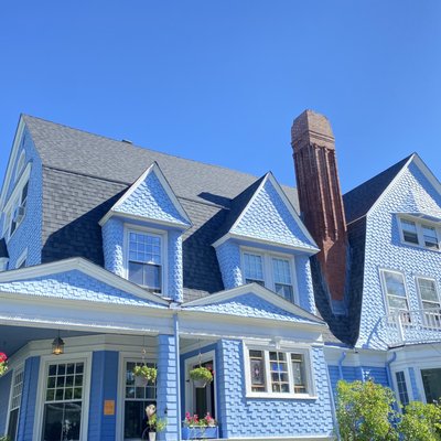 Roof Replacement - OVERVIEW:
Check out this full roof replacement job in Newton, MA!
In this project our client was in need of a brand new roofing system. This project was a bit of a challenge due to the roof pitch, however, our crew got the job done! This project required 150 bundles of Pro Landmark Certainteed Shingles in Moire Black. We completely stripped the old roof and changed a several rotted wooden boards to comply with the Certainteed installation guidelines. We then proceeded to install Ice & Water Shield and furnished the Roof Runner Deck Underlayment paper in areas that were not cover by the Ice & Water. We then installed the new roofing system per manufacturer’s specifications. Check out the results! Our client was very happy with the experience and final product.
PROJECT DETAILS:
Roofing Area: 150 bundles
Project Date: July 2022
Roofing Material: Pro Landmark Certainteed Shingles
Roofing Color: Moire Black Roof Replacement - OVERVIEW:
Check out this full roof replacement job in Newton, MA!
In this project our client was in need of a brand new roofing system. This project was a bit of a challenge due to the roof pitch, however, our crew got the job done! This project required 150 bundles of Pro Landmark Certainteed Shingles in Moire Black. We completely stripped the old roof and changed a several rotted wooden boards to comply with the Certainteed installation guidelines. We then proceeded to install Ice & Water Shield and furnished the Roof Runner Deck Underlayment paper in areas that were not cover by the Ice & Water. We then installed the new roofing system per manufacturer’s specifications. Check out the results! Our client was very happy with the experience and final product.
PROJECT DETAILS:
Roofing Area: 150 bundles
Project Date: July 2022
Roofing Material: Pro Landmark Certainteed Shingles
Roofing Color: Moire Black