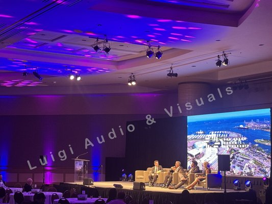 Long Beach Economic Partnership - Providing LED WALL , AUDIO , LIGHTING in the City of long beach