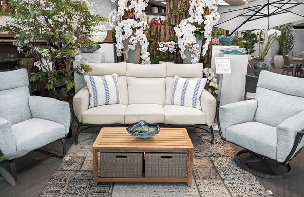Summer Classics Patio Furniture - We only carry Summer Classics Patio Furniture with 200+ pieces from more than 30 collections during our patio season. Built-better and more comfortable than anything on the market, it's truly the best luxury patio furniture on the market. With more than 150 different fabric options, you can make your very own set of luxury outdoor furniture. Stop in today! Summer Classics Patio Furniture - We only carry Summer Classics Patio Furniture with 200+ pieces from more than 30 collections during our patio season. Built-better and more comfortable than anything on the market, it's truly the best luxury patio furniture on the market. With more than 150 different fabric options, you can make your very own set of luxury outdoor furniture. Stop in today!