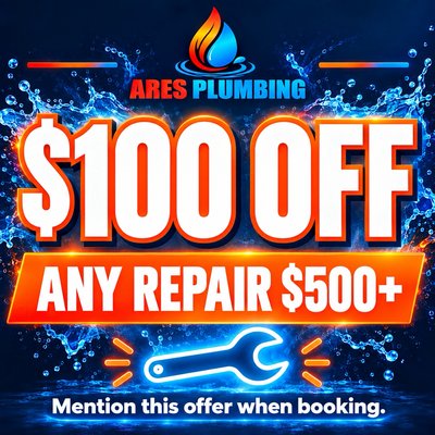 General Repair discount! - Persistent leak? Issue you need to finally get to? Emergency? Regardless of why you called… we are here to help! And, while we are at it, here’s a discount! General Repair discount! - Persistent leak? Issue you need to finally get to? Emergency? Regardless of why you called… we are here to help! And, while we are at it, here’s a discount!