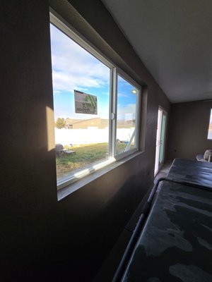 Enclosure Project - Client was enclosing her back porch inorder to utilize hottub during winter.
• Installed Drywall
• Level 3 Finish
• Knock-Down Texture
• Enclosure Project - Client was enclosing her back porch inorder to utilize hottub during winter.
• Installed Drywall
• Level 3 Finish
• Knock-Down Texture
•