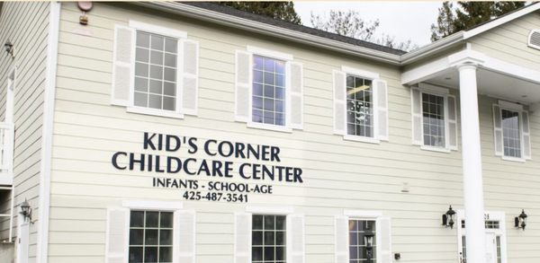 Open Tours from 10am to 2pm - Why choose Kids Corner ---
- Thematic learning program for ages 1-12yrs
- CPR/First Aid & blood borne pathogens trained staff
- DCYF/DSHS/CCR accepted
- Weekly themes
- Bilingual staff
- Sibling discounts
- 1 week of sick leave and one week of vacation per year
- Free diapers and wipes
- Free Transportation for School-age children to local schools
- Extracurricular such as soccer, music and computers
- Full Meals are including serving breakfast, snack, lunch and dinner!
- Only closed the major Holidays
- In house camera system Open Tours from 10am to 2pm - Why choose Kids Corner ---
- Thematic learning program for ages 1-12yrs
- CPR/First Aid & blood borne pathogens trained staff
- DCYF/DSHS/CCR accepted
- Weekly themes
- Bilingual staff
- Sibling discounts
- 1 week of sick leave and one week of vacation per year
- Free diapers and wipes
- Free Transportation for School-age children to local schools
- Extracurricular such as soccer, music and computers
- Full Meals are including serving breakfast, snack, lunch and dinner!
- Only closed the major Holidays
- In house camera system