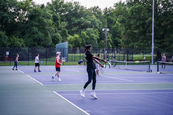 Tennis - FXA Tennis is the newest addition to the league! We offer singles and doubles registrations. Sign-up with your friends or co-workers to compete over 6 weeks at Nottoway Park in Vienna, VA.
What's Included:
- 6 Week Season
- Sleeve of Balls
- Sponsor Bar Rewards
- Reserved Court Time
- Playoffs for the Top Teams
- League Champion Shirts & Trophy
Sign-up at https://fxasports.com/leagues/tennis Tennis - FXA Tennis is the newest addition to the league! We offer singles and doubles registrations. Sign-up with your friends or co-workers to compete over 6 weeks at Nottoway Park in Vienna, VA.
What's Included:
- 6 Week Season
- Sleeve of Balls
- Sponsor Bar Rewards
- Reserved Court Time
- Playoffs for the Top Teams
- League Champion Shirts & Trophy
Sign-up at https://fxasports.com/leagues/tennis
