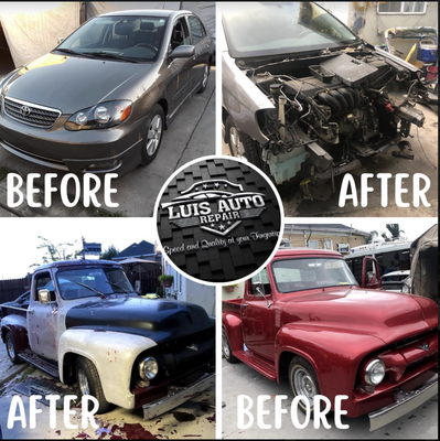 Auto Body Repair - At Luis Auto Repair, we understand the deep bond between a driver and their vehicle. That's why we've made it our mission to provide unparalleled care and expertise in restoring your beloved car to its former glory. With our comprehensive range of services, including crash restoration, precision painting, auto restoration, makeovers, and top-notch mechanical repairs, we offer everything you need under one roof.
