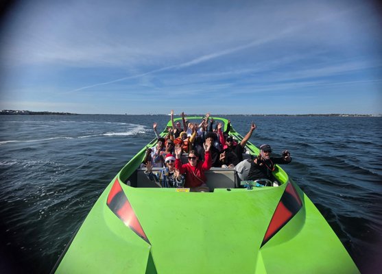 Scream Machine Sunset Tour - We have a thrill ride and sunset with dolphin watching combo every day starting March 1 each season Scream Machine Sunset Tour - We have a thrill ride and sunset with dolphin watching combo every day starting March 1 each season