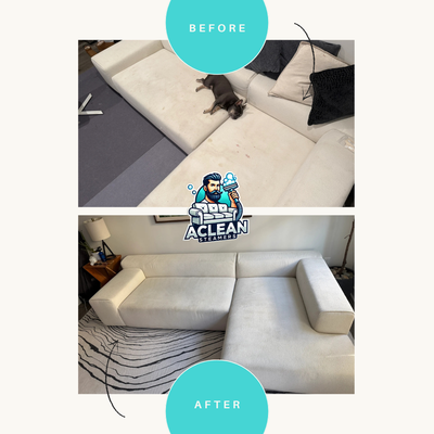 Professional Upholstery Cleaning Before & After - Light fabric sectional sofas carefully restored in a private residence. Our team performed a detailed fabric assessment, applied a tailored eco-safe treatment, and completed deep professional upholstery cleaning using advanced extraction technology 🌿.
The result — refined, even color, revived texture, and a noticeably fresher atmosphere in the space. Every step of our couch cleaning service is designed to protect delicate fabrics while delivering exceptional sofa cleaning results.
Aclean Steamers — premium upholstery cleaning, trusted couch cleaner, and high-end furniture cleaning for homes that value quality. Professional Upholstery Cleaning Before & After - Light fabric sectional sofas carefully restored in a private residence. Our team performed a detailed fabric assessment, applied a tailored eco-safe treatment, and completed deep professional upholstery cleaning using advanced extraction technology 🌿.
The result — refined, even color, revived texture, and a noticeably fresher atmosphere in the space. Every step of our couch cleaning service is designed to protect delicate fabrics while delivering exceptional sofa cleaning results.
Aclean Steamers — premium upholstery cleaning, trusted couch cleaner, and high-end furniture cleaning for homes that value quality.