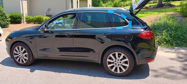 2020 Porsche Cayenne - This was a 2020 Porsche Cayenne rear vent glass replacement. 2020 Porsche Cayenne - This was a 2020 Porsche Cayenne rear vent glass replacement.