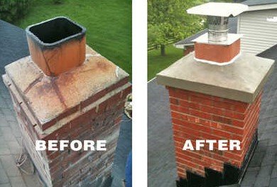 Before & After - Performing an annual inspection of your chimney and fireplace, you will be aware of potential problems with your masonry chimneys brickwork. And when needed, joint repair will minimize the damaging effects of moisture to the surrounding bricks and avoid the costly expense of having the chimney stack rebuilt. If the issues are not fixed on time this chimney can collapse causing further damages and becoming more expensive for you. If you are concern about your chimney, please feel free to contact us at (301) 291-5092