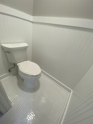 Toilet Replacement - This toilet was replaced during a bathroom remodel. Toilet Replacement - This toilet was replaced during a bathroom remodel.