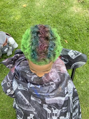 Wash Away Color Hair Spray (Temporary) - New Service Alert!
We have introduced a quickly new favorite service option! Temporary color hairspray is fun, quick and safe! Bring some more life to your event with this sure winner! Wash Away Color Hair Spray (Temporary) - New Service Alert!
We have introduced a quickly new favorite service option! Temporary color hairspray is fun, quick and safe! Bring some more life to your event with this sure winner!