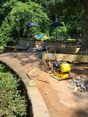 Landscape Gardening, Patios, + Pavers - Landscape- Pavers and Patios Added