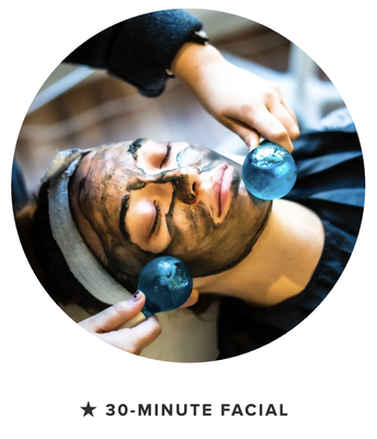 30 Minute Facials are our specialty! - Steam, deep clean, exfoliate, mask, tone, moisturize, and 5-point acupressure face massage. Optional: upgrade to Virgin Bundle, a best-sellers enhancement bundle.

Use code VIRGIN at checkout to get your first facial for $35.