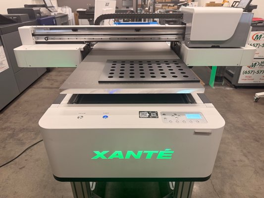New UV Flatbed Printer - Come by the shop and see what we can print for you! New UV Flatbed Printer - Come by the shop and see what we can print for you!