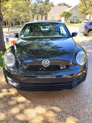 VW Detail - This sweet little VW was in need of some love. We came to our client's house and took care of business in around three hours. Check out the results! VW Detail - This sweet little VW was in need of some love. We came to our client's house and took care of business in around three hours. Check out the results!