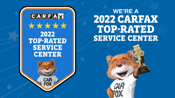 2022 Carfax Top-Rated Service Center - 2022 Carfax Top-Rated Service Center with 13 5-Star Reviews from actual customers! Thank you to our customers for showing your support. We genuinely appreciate you! 2022 Carfax Top-Rated Service Center - 2022 Carfax Top-Rated Service Center with 13 5-Star Reviews from actual customers! Thank you to our customers for showing your support. We genuinely appreciate you!