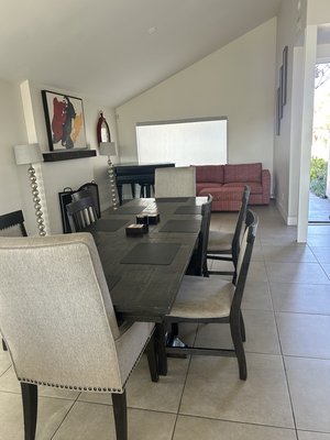 Airbnb Turnover Cleaning - Chula Vista - Our team provides professional Airbnb turnover cleaning services for this beautiful Chula Vista vacation rental, ensuring every guest arrives to a spotless, welcoming home. We pay close attention to every detail, from sanitizing kitchens and bathrooms to refreshing bedrooms, making beds with hotel-style presentation, dusting all surfaces, vacuuming carpets and rugs, and carefully mopping each type of flooring using the appropriate cleaning methods for wood, tile, vinyl, and other floor surfaces.
Every turnover includes a full inspection to ensure the home is guest-ready, with trash removed, high-touch surfaces disinfected, and the property looking its absolute best. We understand that five-star reviews start with a five-star clean, which is why consistency, reliability, and attention to detail are at the core of every Airbnb cleaning we provide in Chula Vista. Airbnb Turnover Cleaning - Chula Vista - Our team provides professional Airbnb turnover cleaning services for this beautiful Chula Vista vacation rental, ensuring every guest arrives to a spotless, welcoming home. We pay close attention to every detail, from sanitizing kitchens and bathrooms to refreshing bedrooms, making beds with hotel-style presentation, dusting all surfaces, vacuuming carpets and rugs, and carefully mopping each type of flooring using the appropriate cleaning methods for wood, tile, vinyl, and other floor surfaces.
Every turnover includes a full inspection to ensure the home is guest-ready, with trash removed, high-touch surfaces disinfected, and the property looking its absolute best. We understand that five-star reviews start with a five-star clean, which is why consistency, reliability, and attention to detail are at the core of every Airbnb cleaning we provide in Chula Vista.