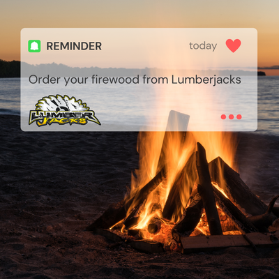 Order Your Firewood Today - Lumberjacks is the premier provider of kiln-dried firewood and mulch in the Chicagoland and Southern Wisconsin area. Seven state-of-the-art dry kilns ensure the firewood is insect-free, mold-free, chemical-free, and moisture-free for a top-quality high BTU and extended burn time.

Our family-owned and operated business has been serving our community for over 25 years. We are also USDA certified for restaurant and commercial applications. The finest restaurants in the country trust our firewood to fuel their wood-burning ovens, grills, smokehouses, and rotisseries.
We offer convenient pickup and easily scheduled delivery for both residential and commercial clients. Transport and FOB options are available.

Give us a call at 815-337-1451 today.