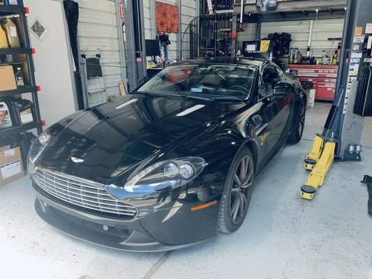 Aston Martin Vantage - Inspection and Service for Aston Martin Vantage. Our team is experienced with European and High Line makes.