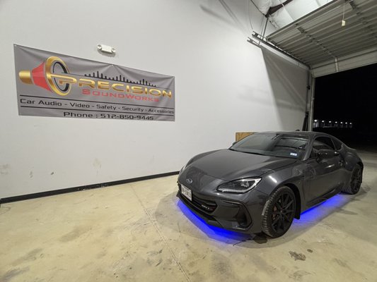 BRZ Upgrades - This client came in looking to upgrade his audio but ended up coming back several times to have us complete other mods he was interested in. BRZ Upgrades - This client came in looking to upgrade his audio but ended up coming back several times to have us complete other mods he was interested in.