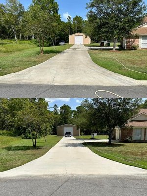 Before - House washing