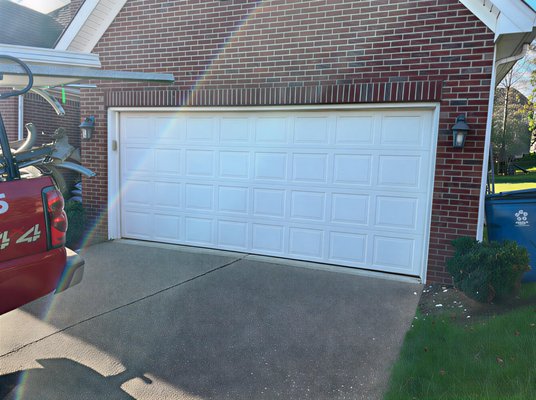 Residential Garage Door Replacement – Cincinnati, OH - Complete residential garage door replacement in Cincinnati, OH. We removed an outdated, damaged door and installed a new insulated steel system with reinforced tracks, heavy-duty torsion springs, upgraded rollers, and full opener recalibration.

This upgrade improved curb appeal, energy efficiency, and daily performance. The project included proper track alignment, perimeter weather sealing, safety inspection, and full system balance testing to ensure smooth and reliable operation.

Buck Strong Garage Doors provides professional garage door replacement, installation, and repair throughout Cincinnati and surrounding Ohio communities.