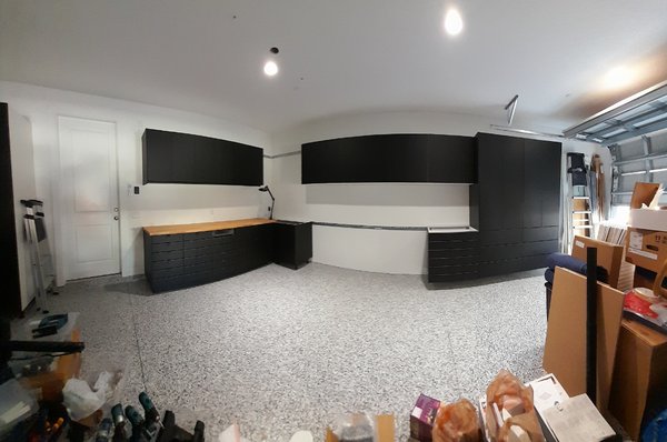 Garage remodel by Moving Gods Llc
From a customer we’ve moved - We did a move for a customer and while we was moving them they love the way we did things so much and how detailed we were with their furniture and we are all handy and They asked if we could possibly help put together their cabinets in the garage that it was in some of the boxes we’ve moved for them and this is the out come I will have the completed picture when the last two cabinets come in from IKEA but we do it all at Moving Gods Llc we are a designer delivery service Garage remodel by Moving Gods Llc
From a customer we’ve moved - We did a move for a customer and while we was moving them they love the way we did things so much and how detailed we were with their furniture and we are all handy and They asked if we could possibly help put together their cabinets in the garage that it was in some of the boxes we’ve moved for them and this is the out come I will have the completed picture when the last two cabinets come in from IKEA but we do it all at Moving Gods Llc we are a designer delivery service