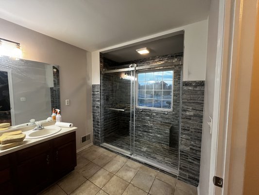Bathroom #5 2024 - Tub to Walk-in Shower Bathroom #5 2024 - Tub to Walk-in Shower