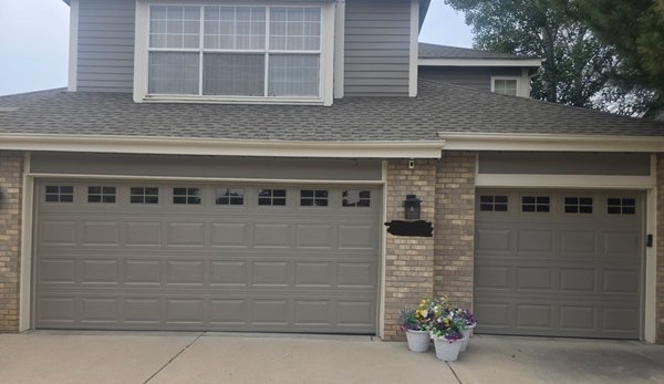NEW GARAGE DOOR WITH WINDOWS 7/7/2026 - REPLACED OLD GARAGE DOOR WITH NEW WITH WINDOWS NEW GARAGE DOOR WITH WINDOWS 7/7/2026 - REPLACED OLD GARAGE DOOR WITH NEW WITH WINDOWS