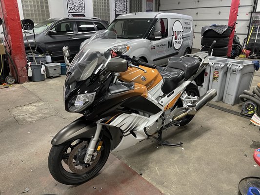 Yamaha FJR 1300 , Full Custom Wrap - Swipe For before 😴, We recently Spiced this Yamaha FJR 1300 up with a full custom Print racing wrap❗️.. Design makes this bike so much more mean 👿 Yamaha FJR 1300 , Full Custom Wrap - Swipe For before 😴, We recently Spiced this Yamaha FJR 1300 up with a full custom Print racing wrap❗️.. Design makes this bike so much more mean 👿