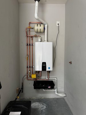 Tankless Water Heater Installation in Mesa - Removed an older traditional tank water heater and upgraded the home to a new high-efficiency tankless system.
This installation included:
• Proper gas line sizing verification
• New venting to meet manufacturer specifications
• Isolation valves for future maintenance
• System flush and full startup testing
The homeowner now has continuous hot water, improved energy efficiency, and a cleaner mechanical setup.
At Dream Team Plumbing, we install tankless systems correctly the first time with proper sizing and code-compliant venting.
No shortcuts. No gimmicks. Just professional installation.
Serving Mesa and the East Valley. Tankless Water Heater Installation in Mesa - Removed an older traditional tank water heater and upgraded the home to a new high-efficiency tankless system.
This installation included:
• Proper gas line sizing verification
• New venting to meet manufacturer specifications
• Isolation valves for future maintenance
• System flush and full startup testing
The homeowner now has continuous hot water, improved energy efficiency, and a cleaner mechanical setup.
At Dream Team Plumbing, we install tankless systems correctly the first time with proper sizing and code-compliant venting.
No shortcuts. No gimmicks. Just professional installation.
Serving Mesa and the East Valley.