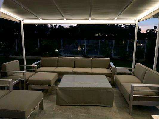 Patio Track Lighting - Track lighting installation project in Laguna Niguel. Patio Track Lighting - Track lighting installation project in Laguna Niguel.