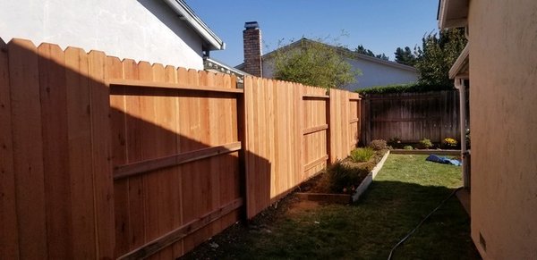 Nail Up Fences in Vallejo - Privacy Fence For Your YardThe classic “nail up” fence is simple and sturdy. This fence normally consists of non-overlapping, side-by-side boards, but board-on-board styles are also possible. Typically, this style will use “dog-eared” boards or regular flat top boards. It’s a great way to add privacy to your yard, and this style will typically be more affordable than others.