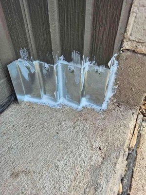 Rodent Exclusion and Custom Sealing – Dallas-Fort Worth Area - This rodent exclusion project showcases a combination of custom-fabricated panels, strategic sealing, and entry point protection across multiple parts of a residential property.

Rodents had been accessing the attic and garage through structural gaps at both the roofline and foundation. Our technicians fabricated custom steel exclusion pieces on-site, ensuring tight fits for unusually shaped or hidden openings.

Key steps included:

Inspecting and sealing a ground-level entry point at the garage

Cutting and shaping galvanized steel to match corner and pitch transitions

Sealing all exclusion installs with weather-resistant material

Targeting high-risk roofline gaps where rodents commonly enter attics

This service is part of our three-stage exclusion process, which includes inspection, sealing, and post-treatment monitoring to ensure long-term results.

Location:
Dallas-Fort Worth Metroplex