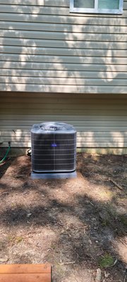 Newly installed heat pump - Newly installed heat pump system Newly installed heat pump - Newly installed heat pump system