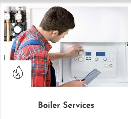 BOILER SERVICES - Our comprehensive boiler services guarantee optimal heating performance, providing peace of mind and warmth during the coldest months.
