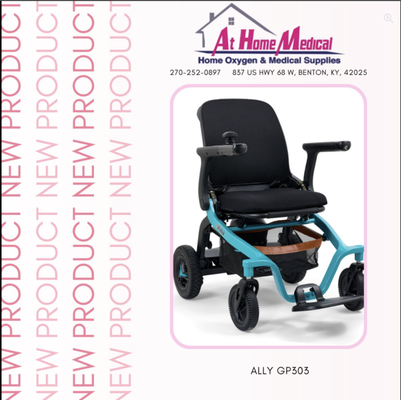 Folding Power Wheel Chair - Folding power chair.
