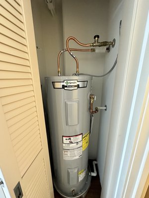 Water Heater Replacement - Customer needed to replace their existing water heater as it was no longer producing hot water.