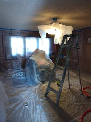 Northleaf Project - repair was done in a small living room with popcorn texture after a water pipe bursted and caused the visible damage.
Magnificent Paint Wo Northleaf Project - repair was done in a small living room with popcorn texture after a water pipe bursted and caused the visible damage.
Magnificent Paint Wo