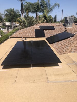 Solar Installation - This is a solar installation project that we have recently done in Los Angeles.