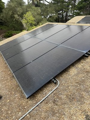 Carmel, CA - Solar Panel Cleaning - We cleaned this customers solar panels in Carmel, CA on a single story roof Carmel, CA - Solar Panel Cleaning - We cleaned this customers solar panels in Carmel, CA on a single story roof