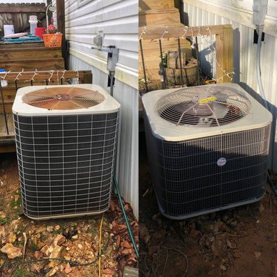 New Install Replacement 100% Financed - New Unit replacement. Another Happy Customer. Temporary heat was provided to the customer. New Install Replacement 100% Financed - New Unit replacement. Another Happy Customer. Temporary heat was provided to the customer.