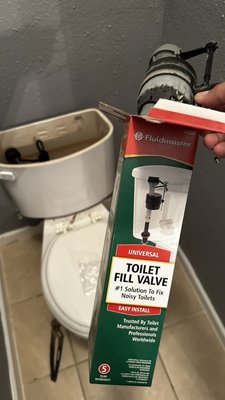Pump it!! - The toilet had a bad pump. Water kept running.Houston Handy hero came in and switched it out within the hour. Pump it!! - The toilet had a bad pump. Water kept running.Houston Handy hero came in and switched it out within the hour.