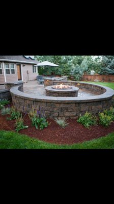 Beautiful Fire Pit - This fire pit means a lot to me and my fiancé is our business signature piece. Beautiful Fire Pit - This fire pit means a lot to me and my fiancé is our business signature piece.