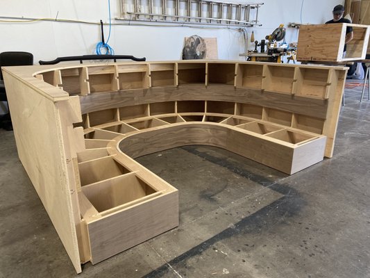Custom Fabrication - Nicco's Steak House - Scope of Work: Banquettes; Mill Work, Design, Upholstery, Wood Finishing, Mock Ups, Shop Drawings Custom Fabrication - Nicco's Steak House - Scope of Work: Banquettes; Mill Work, Design, Upholstery, Wood Finishing, Mock Ups, Shop Drawings