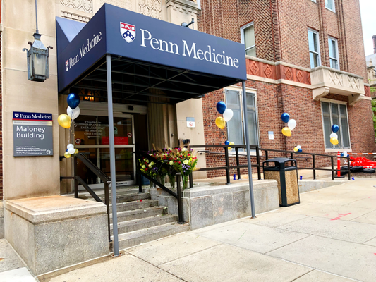 "Memorial Service" at Penn Medicine - Memorial service for a former Penn Medicine employee. Balloon trees (10-Balloon Tier) delivered and setup by Sitting Pretty. "Memorial Service" at Penn Medicine - Memorial service for a former Penn Medicine employee. Balloon trees (10-Balloon Tier) delivered and setup by Sitting Pretty.